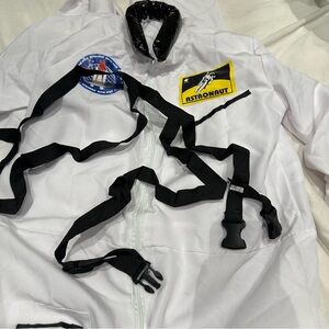Kids Astronaut Costume Halloween Size Large Stained